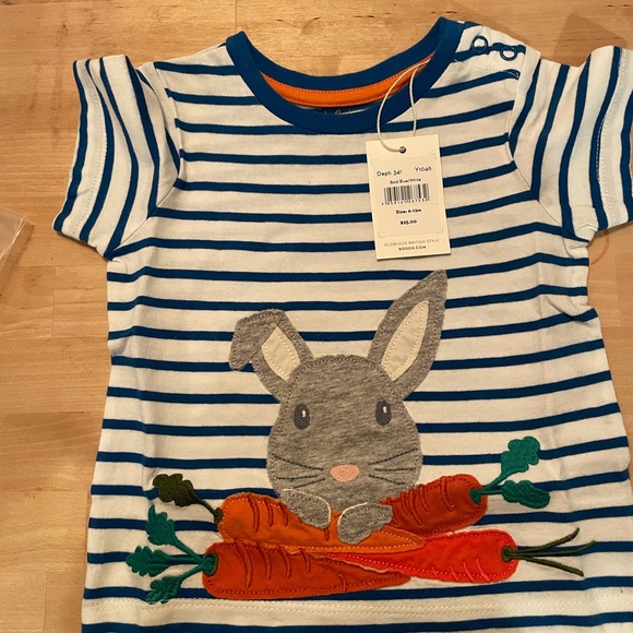 Baby Boden Other - NWT Baby Boden Bunny T-Shirt